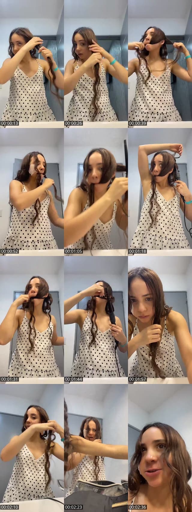 TikTok live: beach grwm by @abyloaiza