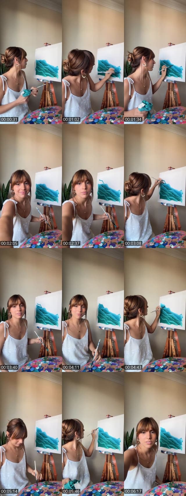 Past TikTok live: Lets Paint with me! by @aruh.arts