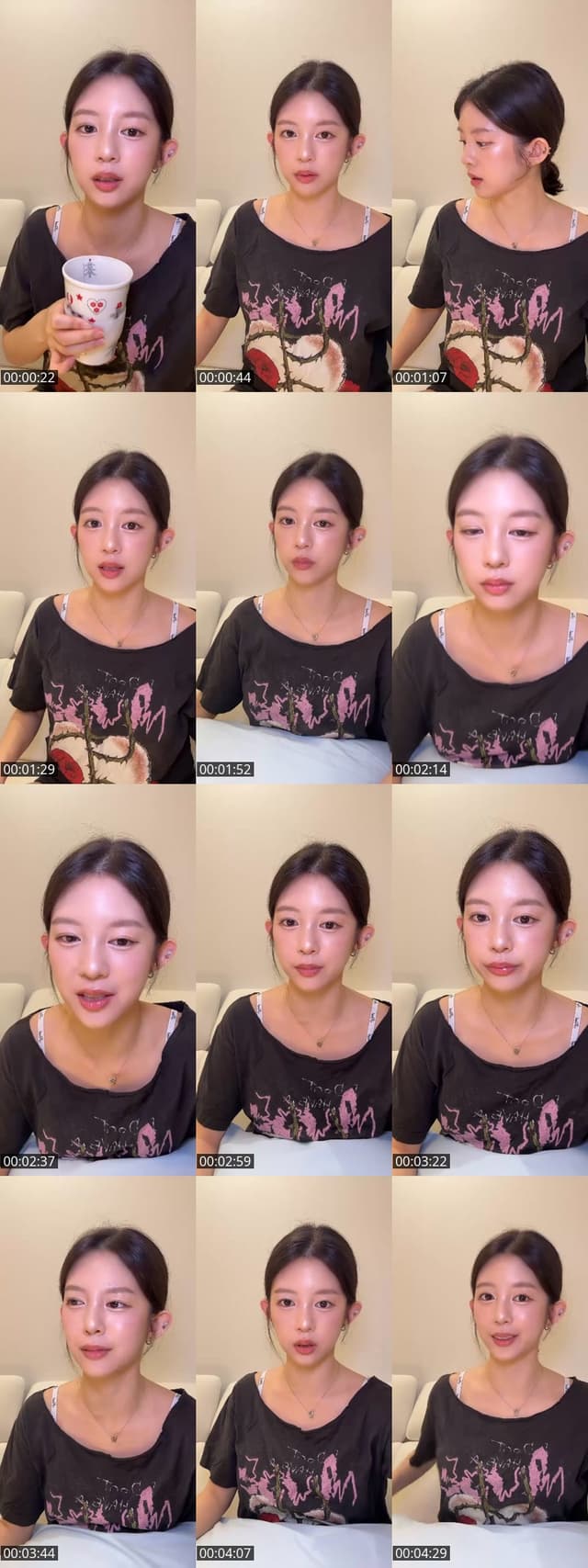 TikTok live: stay hydrated by @daisiesforyu