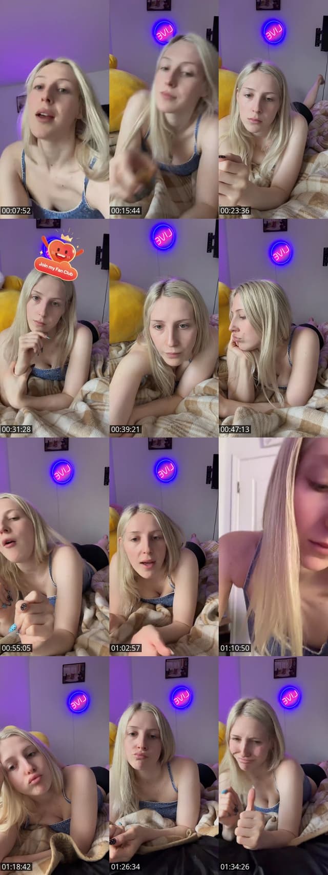 TikTok live: FRIYAY! by @cimeimblonde