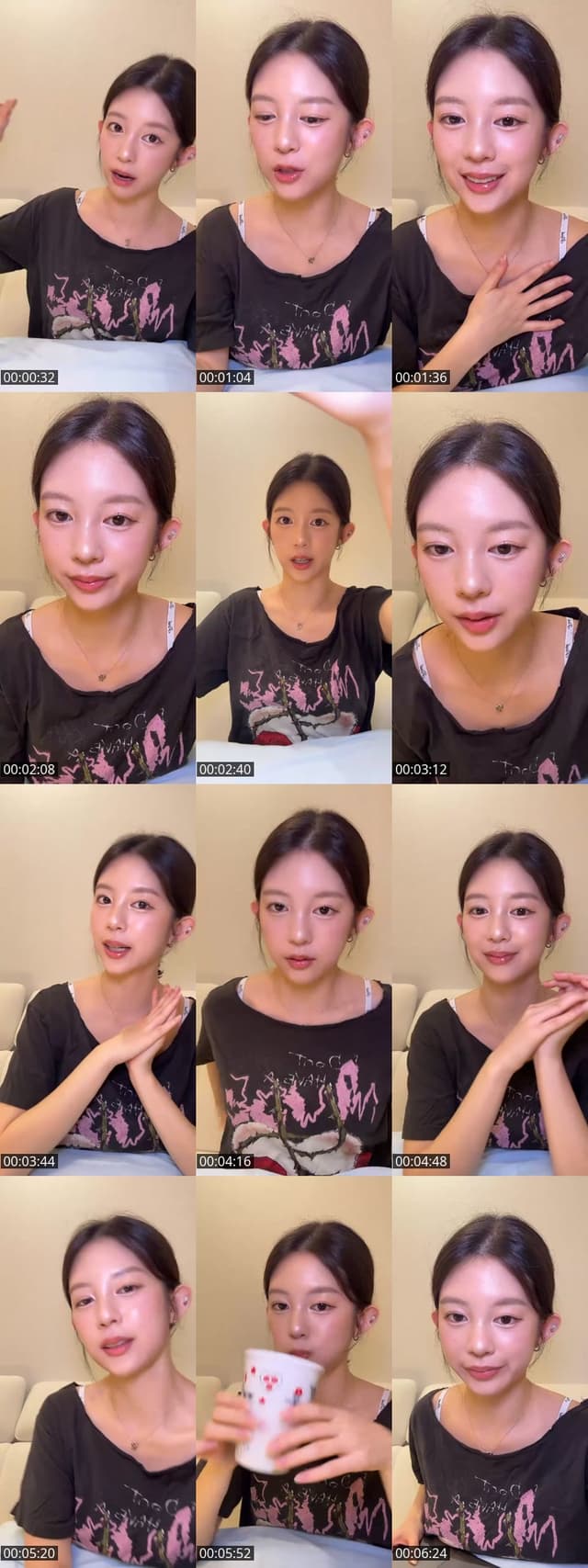 TikTok live: stay hydrated by @daisiesforyu