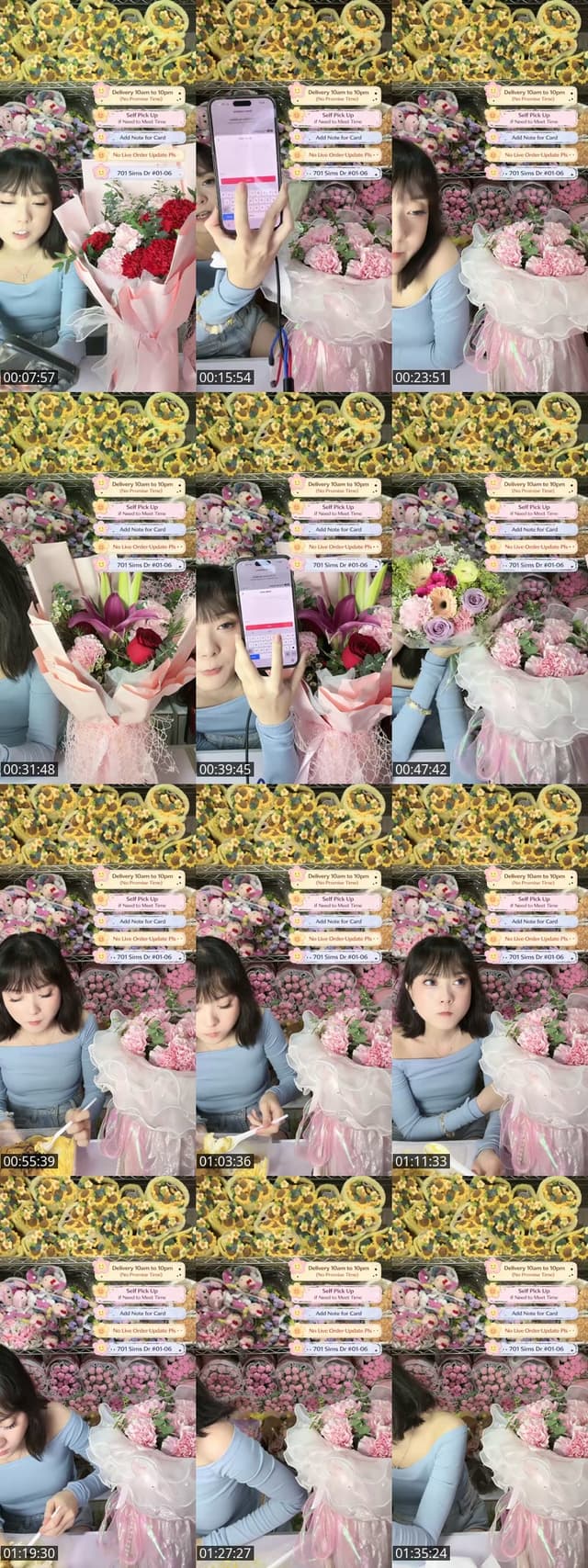TikTok live: Flowers Sales Mothers Day! by @flowersuppliersg