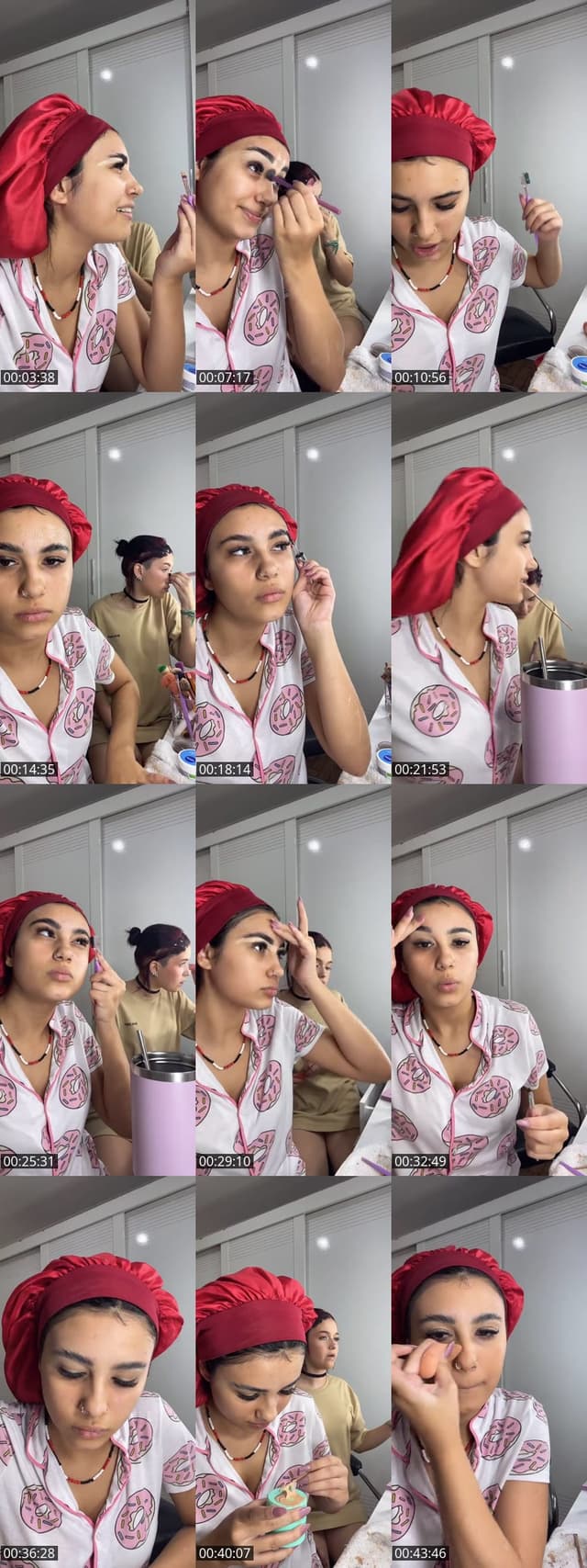 TikTok live: GRWM ⭐️ by @catherinecalmeida