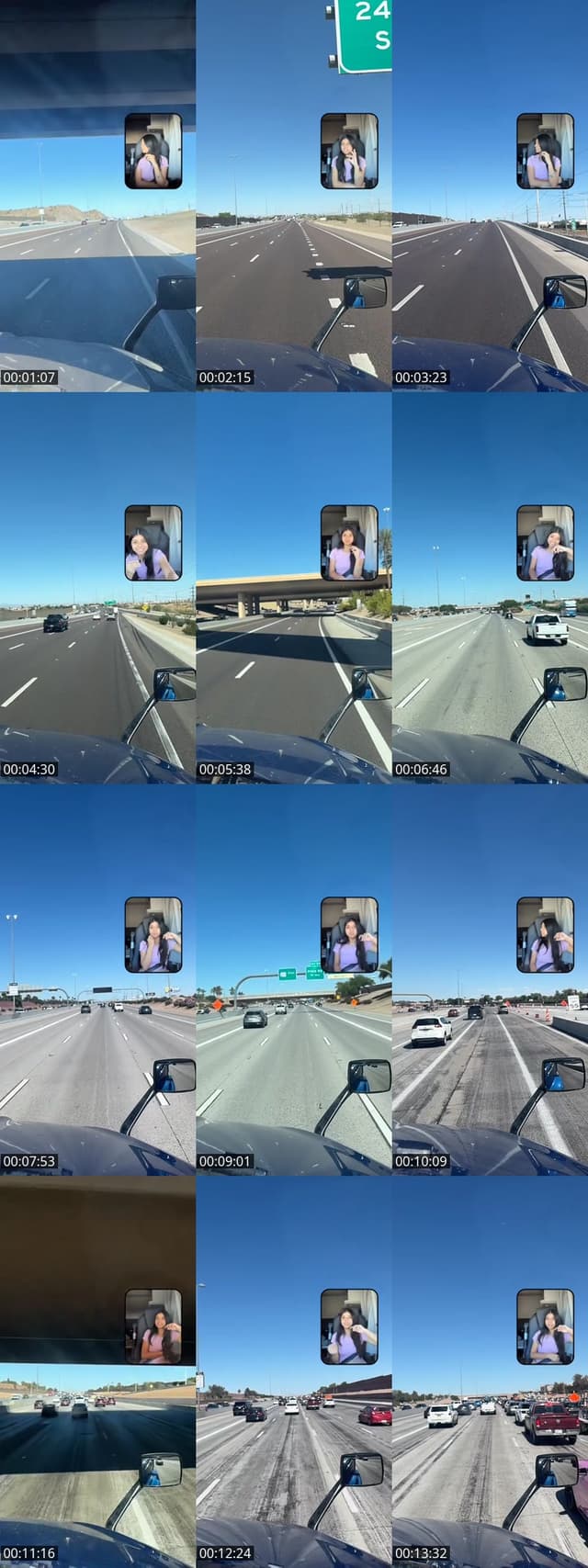 TikTok live: OTR PASSENGER POV🚛🩷 by @yin6863