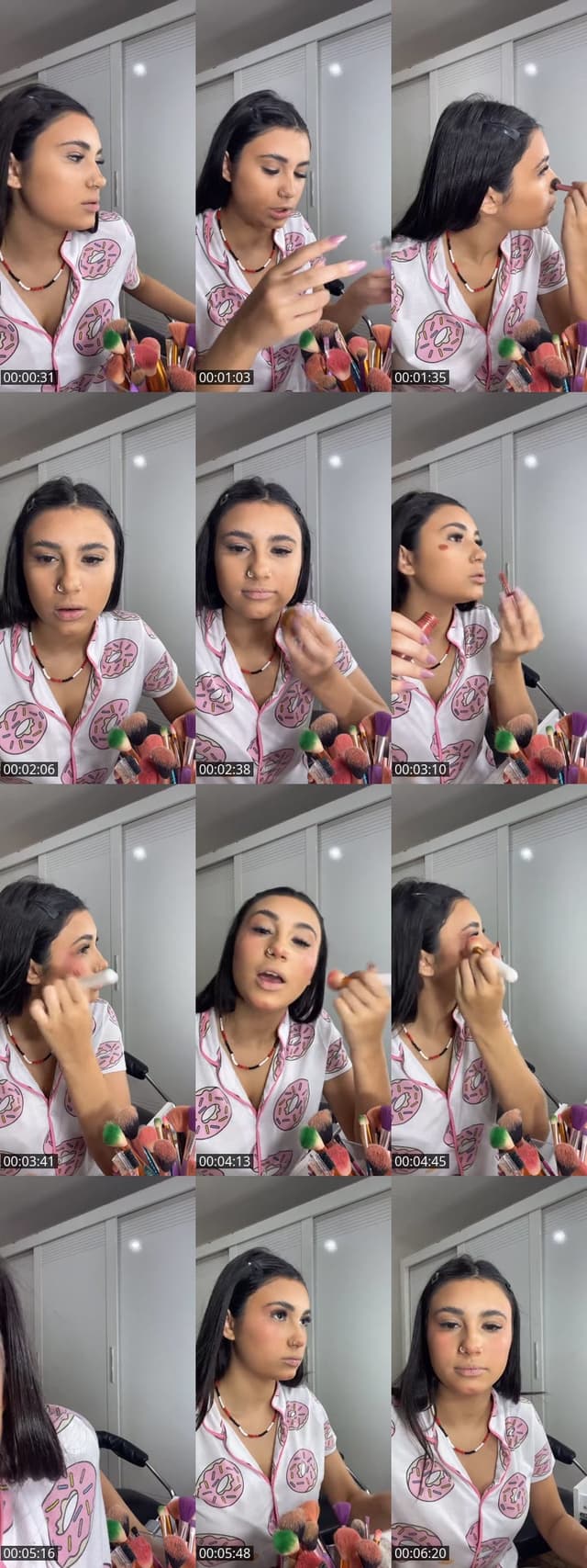 TikTok live: GRWM ⭐️ by @catherinecalmeida