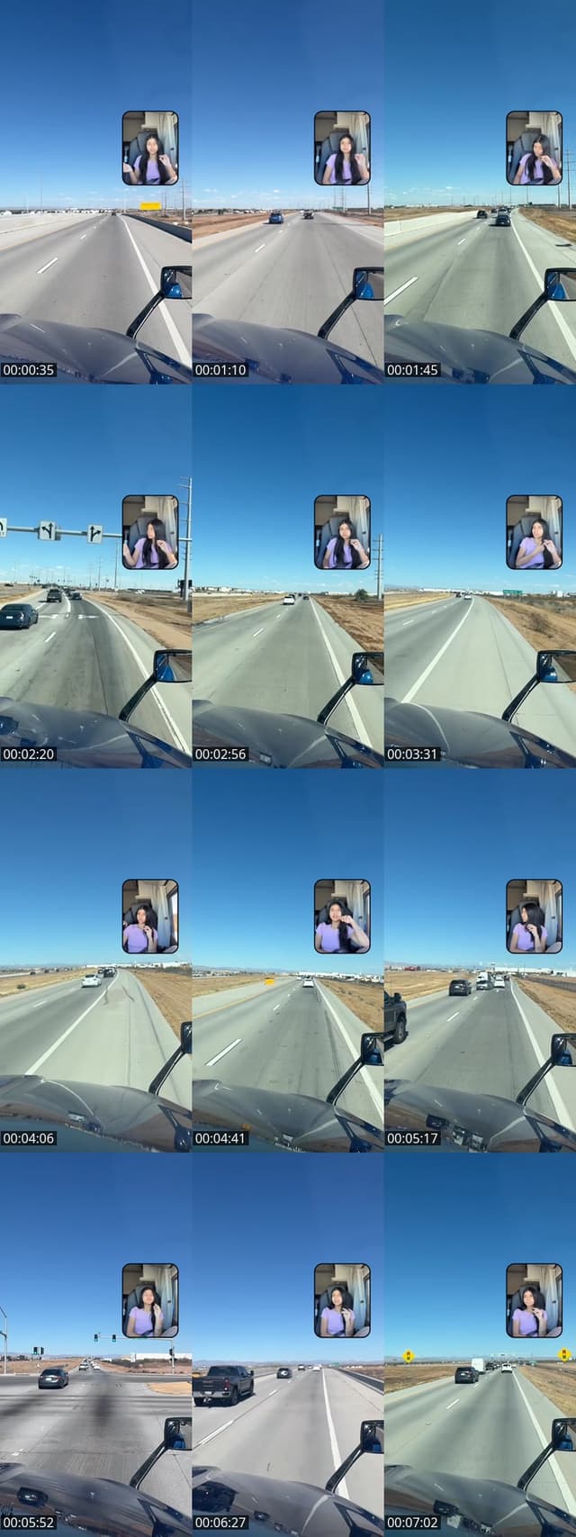 TikTok live: OTR PASSENGER POV🚛🩷 by @yin6863