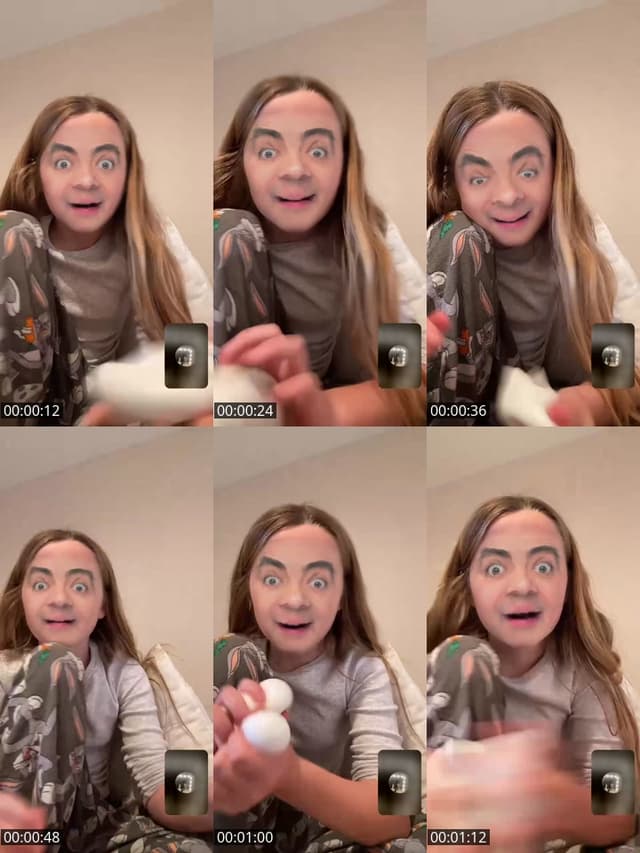 TikTok live: sleigh by @leahmcmuffin