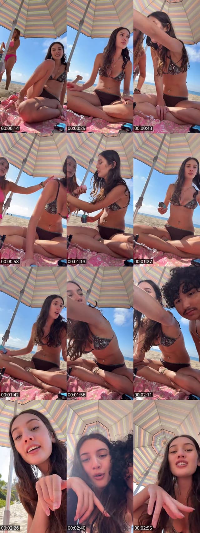 TikTok live: Beach by @izzysatsuki