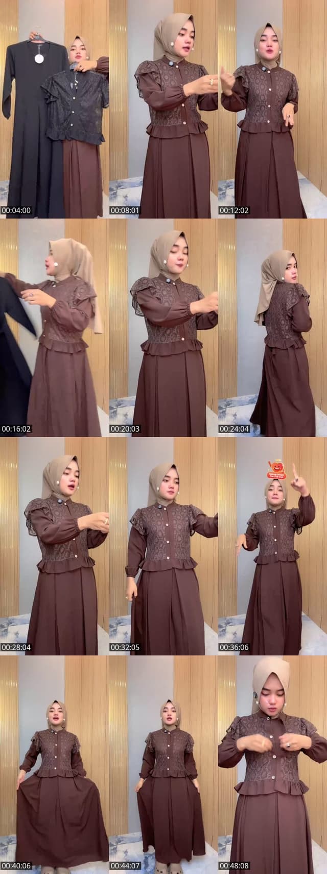 Past TikTok live: PROMO HARGA GROSIR by @anahumairoh95