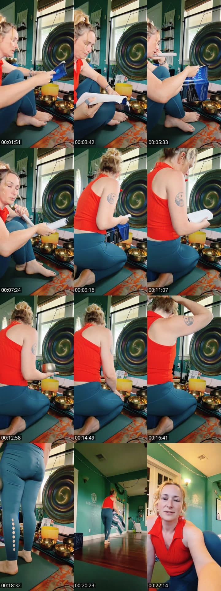 @blisshouseyoga TikTok live stream