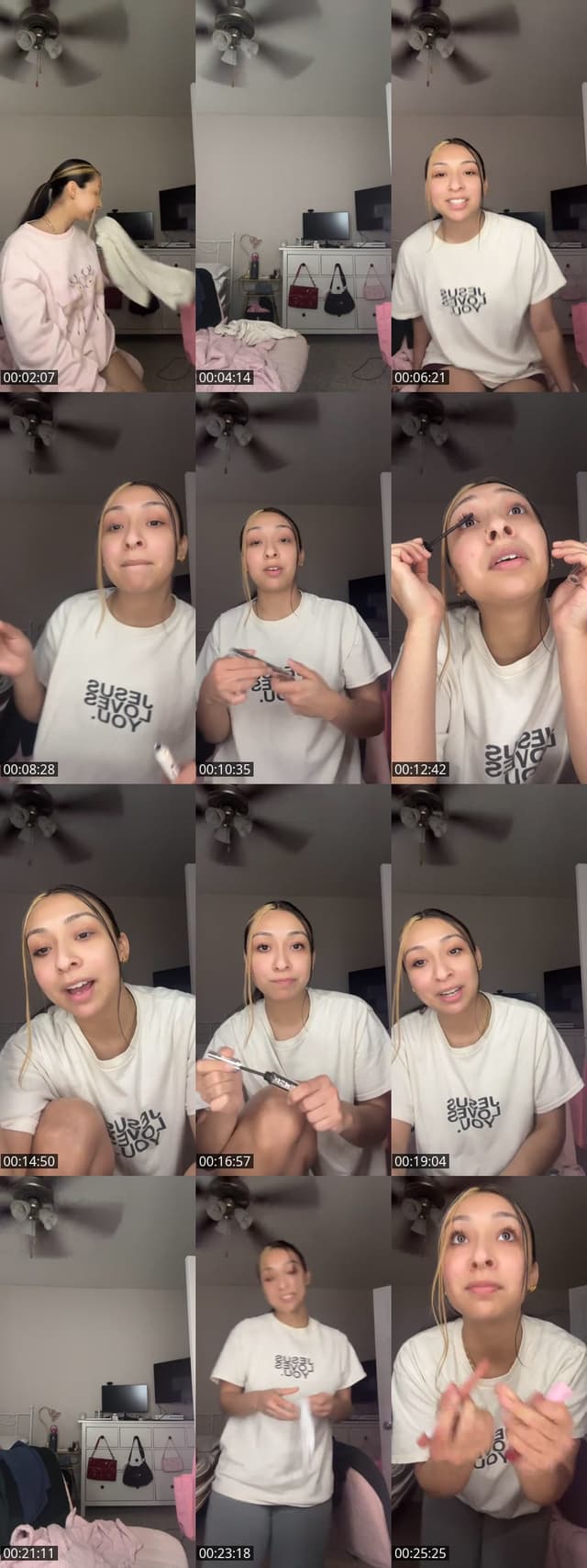 TikTok live: Grwm by @laishasaidhi