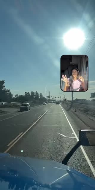 TikTok live: OTR PASSENGER POV🚛🩷 by @yin6863
