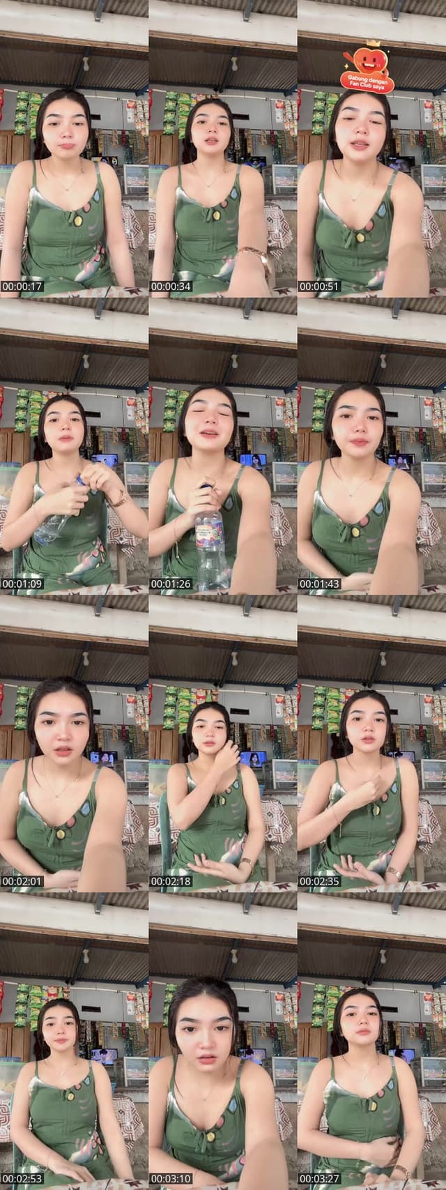 TikTok live: minimal donat lah haha by @secc.diana05