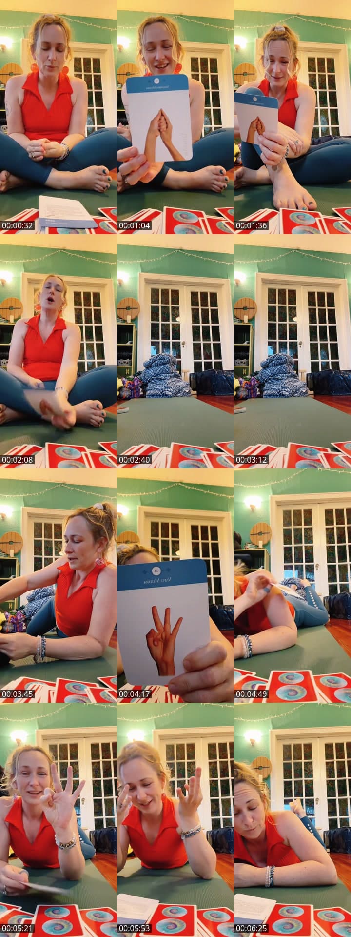 @blisshouseyoga TikTok live stream
