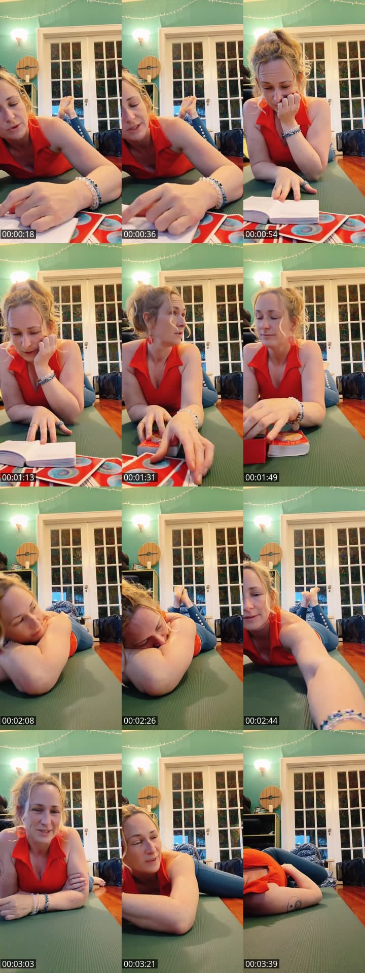 @blisshouseyoga TikTok live stream