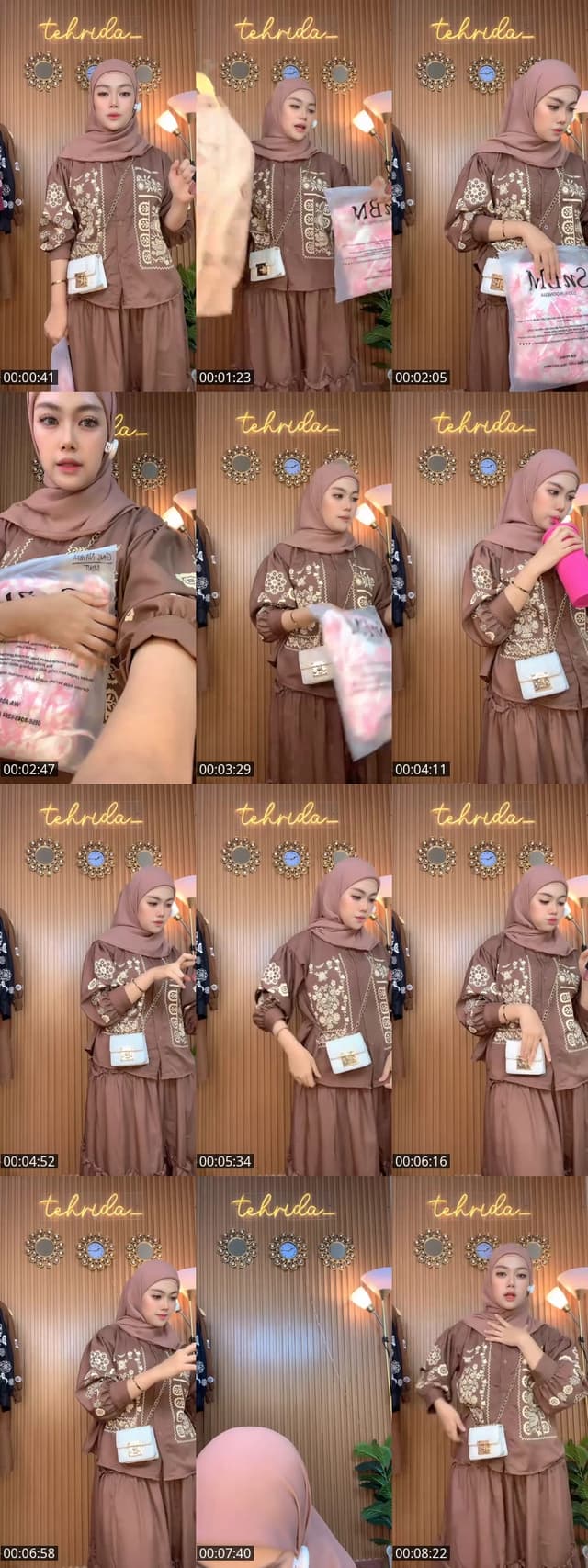 TikTok live: PROMO DISKON SETENGAH HARGA by @tehrida_