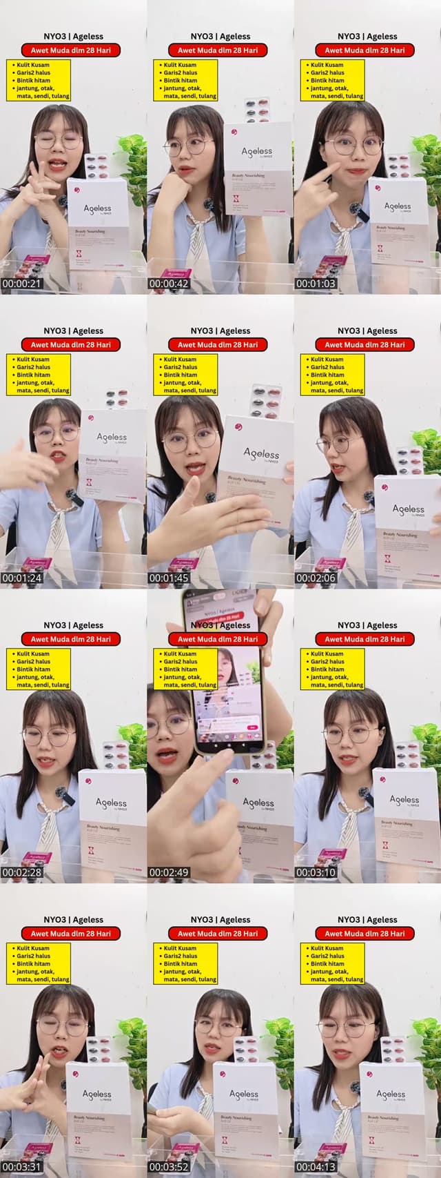 TikTok live: nyo3 by @cikguvivian