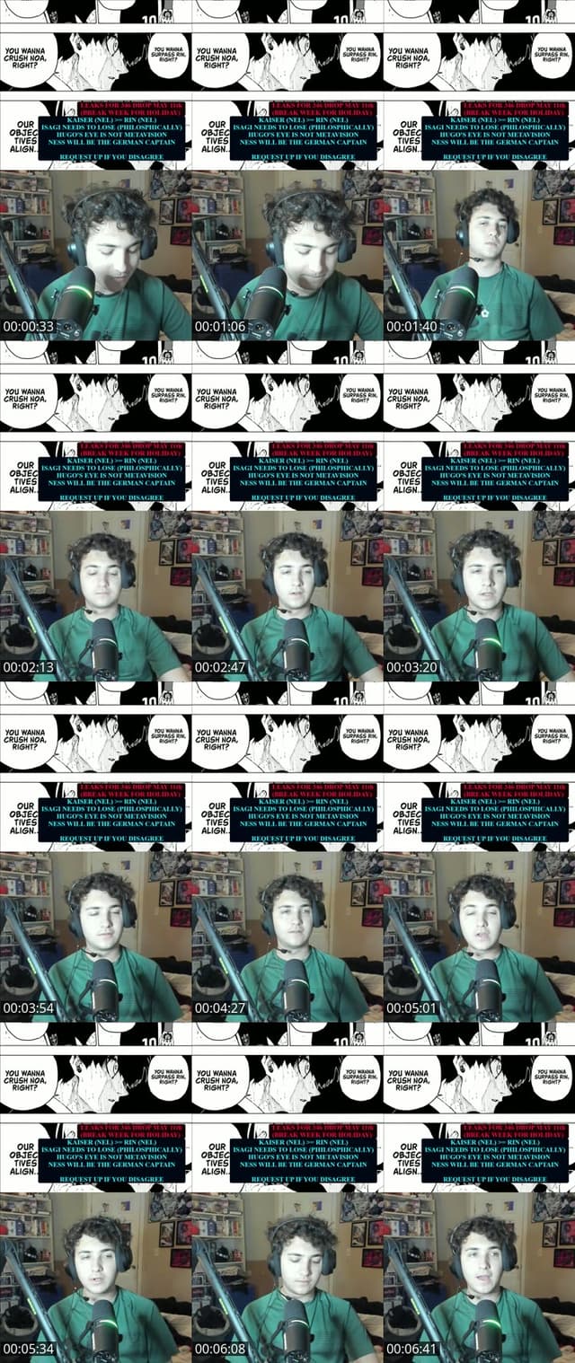 TikTok live: BLUE LOCK DEBATE STREAM by @aerosassain