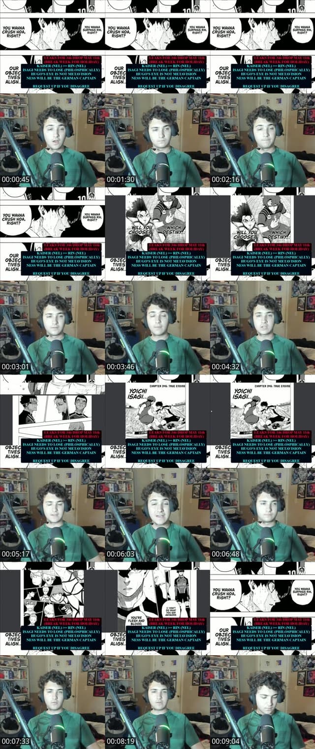 TikTok live: BLUE LOCK DEBATE STREAM by @aerosassain