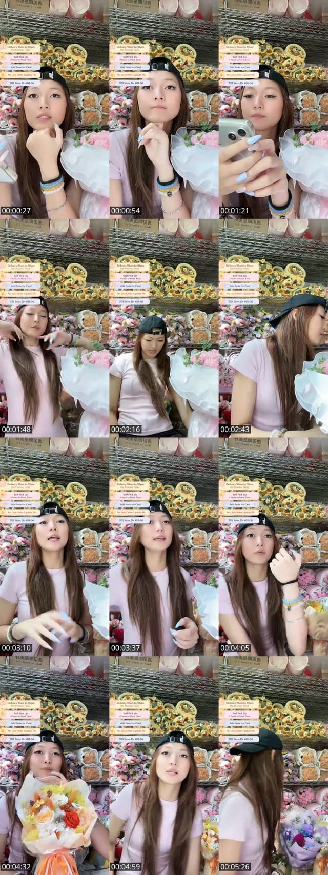 TikTok live: Fresh Flower Sales Mothers Day by @flowershopsg