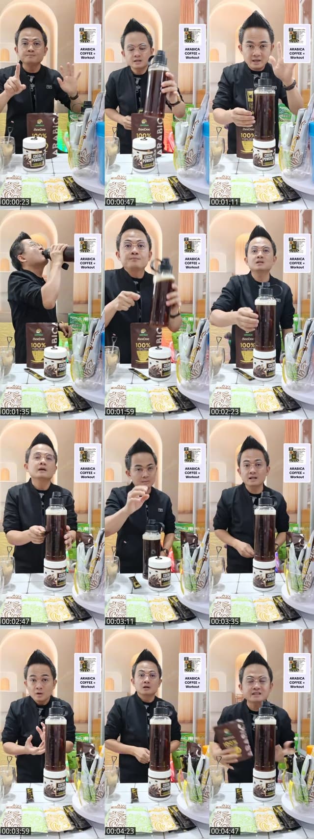TikTok live: Kopi AVO DIET Sihat by @watermummy_5k