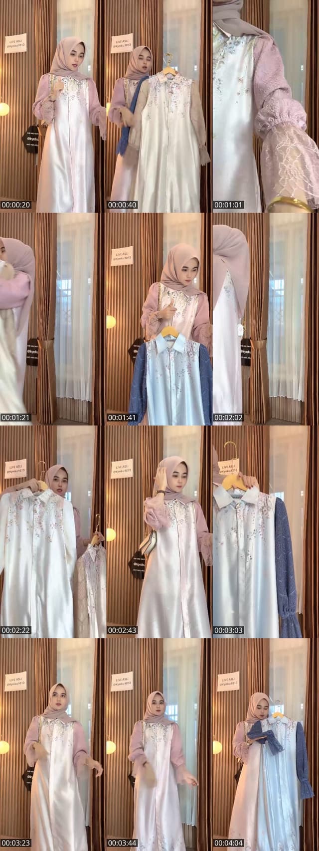 TikTok live: DRESSSS TER ADEMMM MASUK SINI by @kynku1010