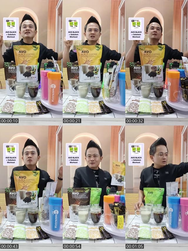 TikTok live: 1 FREE 1 AVO Diet Sihat by @waterdaddy_oe
