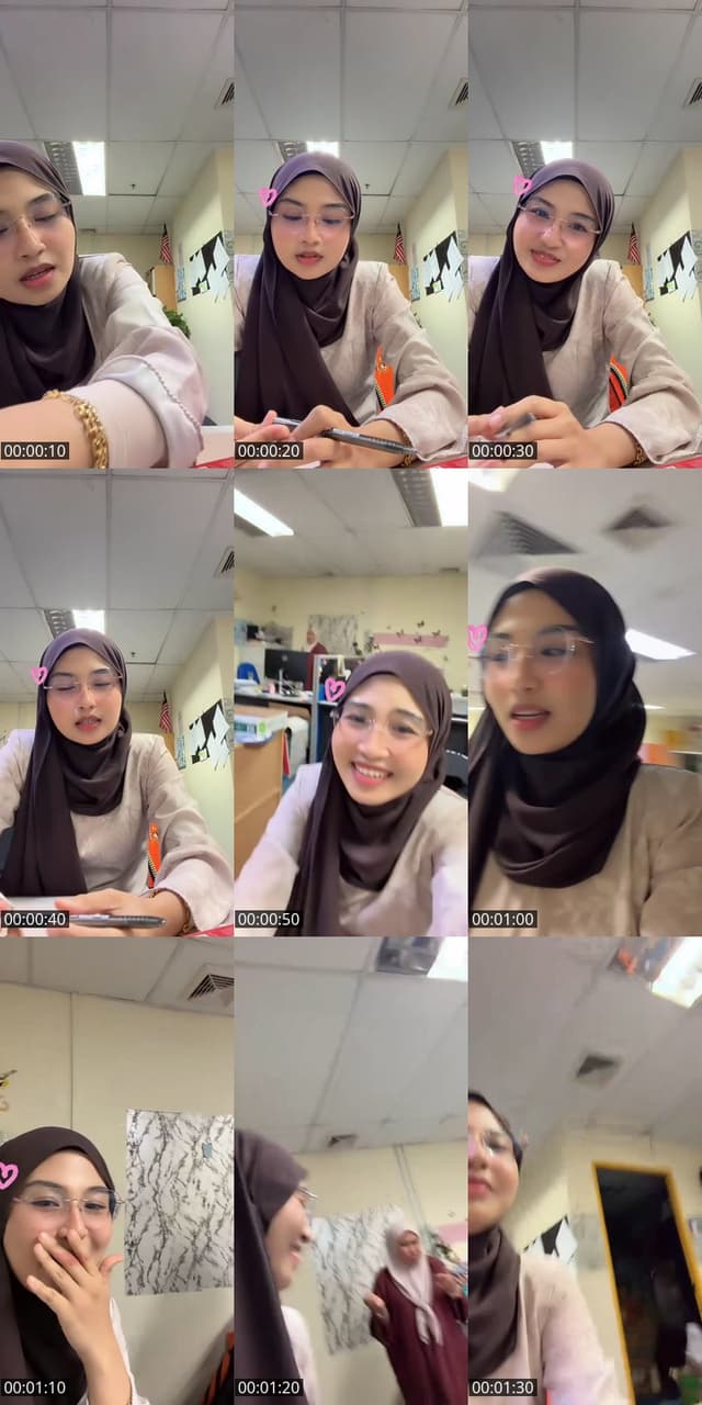 TikTok live: hi by @ninahawany1