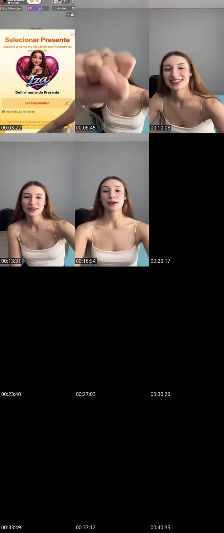 @iza.wainer TikTok live stream