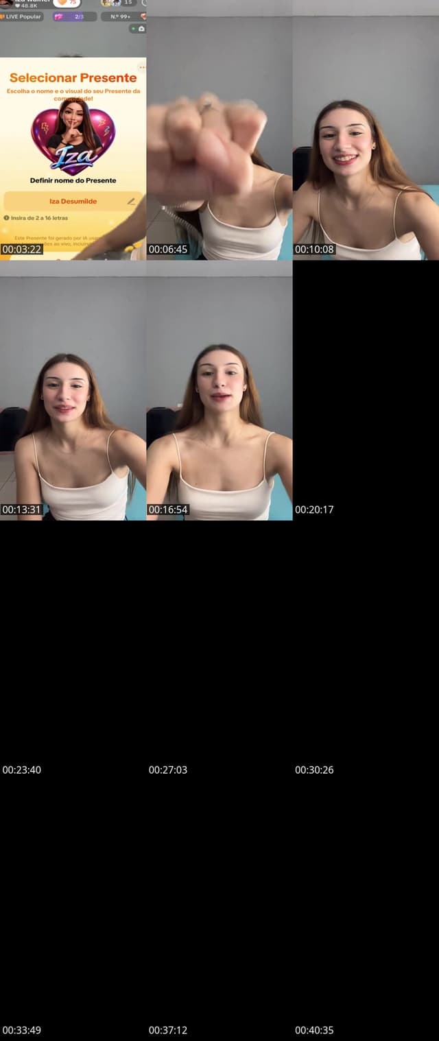 @iza.wainer TikTok live from 2026-05-09