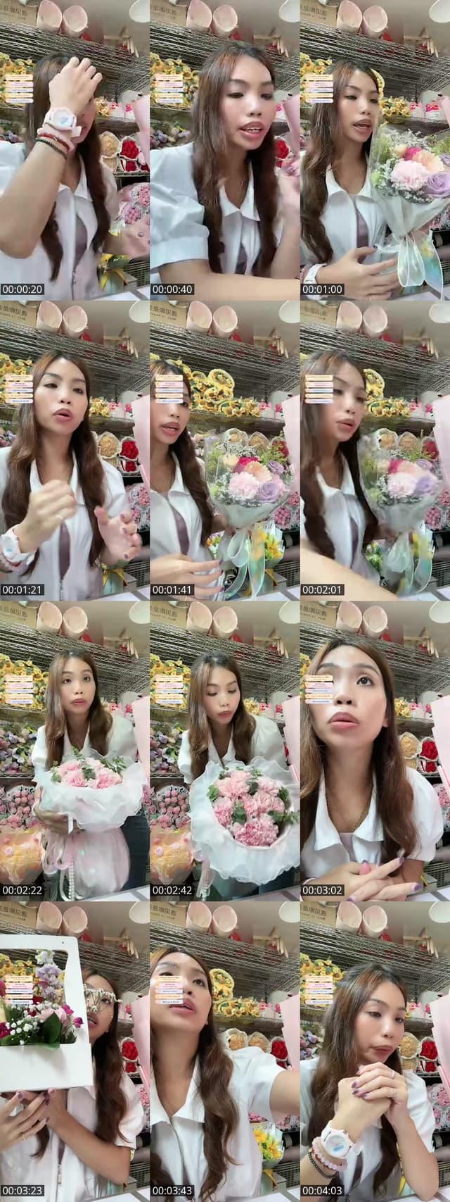 TikTok live: Fresh Flower Sales Mothers Day by @flowershopsg