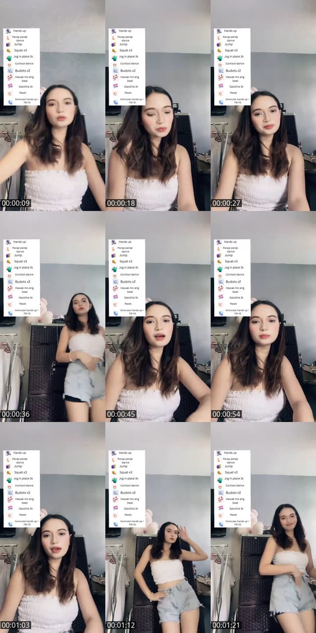 TikTok live: Challenge/Tap2x by @biniyellowgirl24