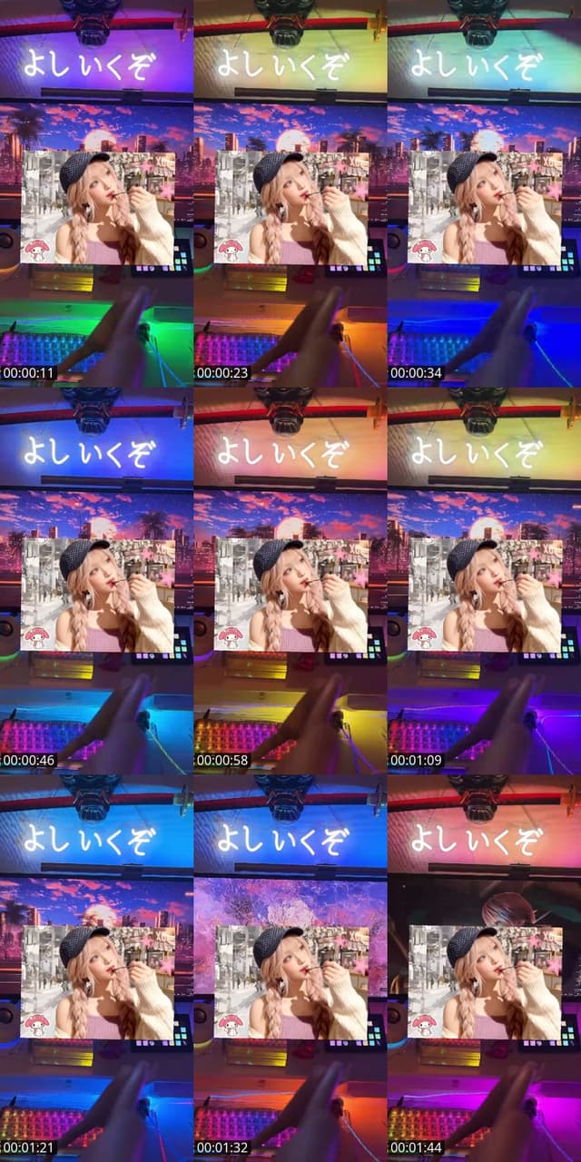 TikTok live: おきたの？ by @anubis.lighting