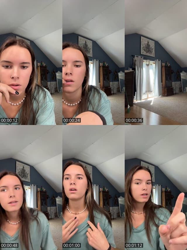 TikTok live: GRWM :) by @backup.aymee