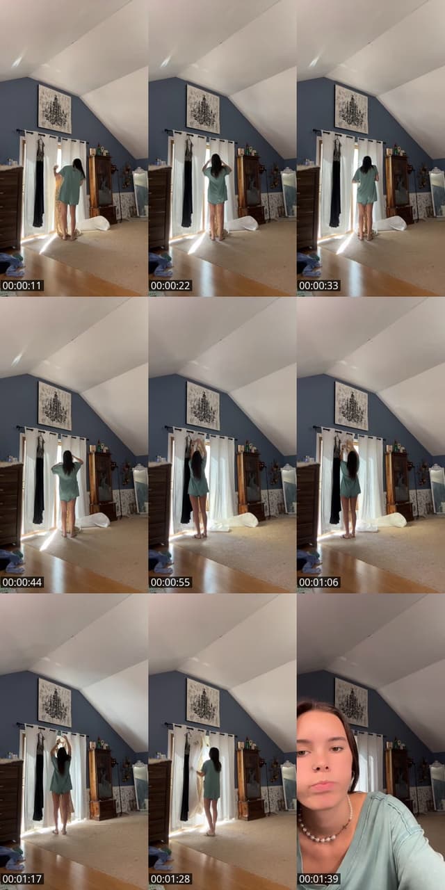 TikTok live: GRWM :) by @backup.aymee