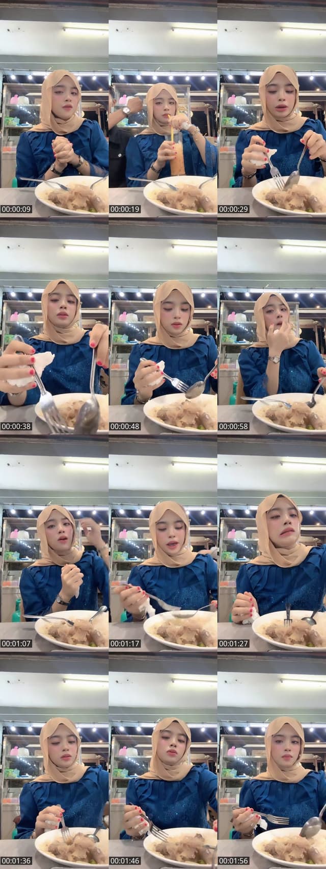 Past TikTok live: makeup by @userxy244