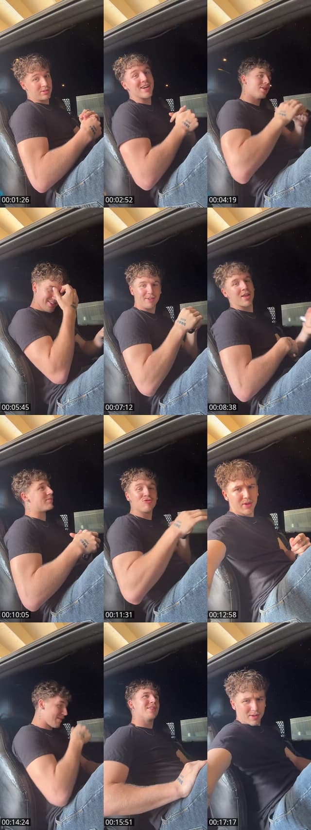 TikTok live: gift gallery spot for a kiss by @tylernoliar