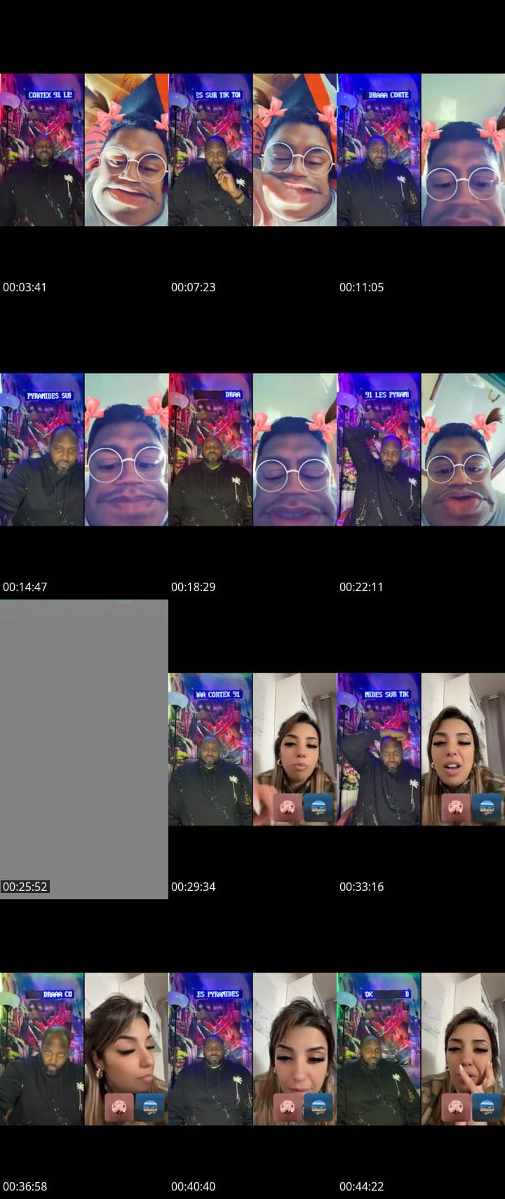 @cortexpyramides TikTok live stream