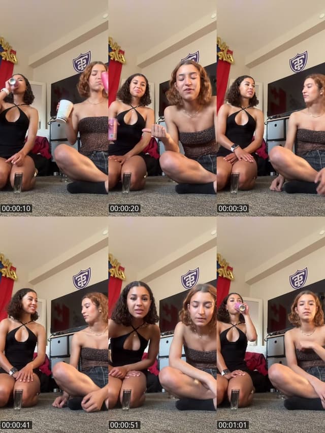 TikTok live: grwm by @capbapthebap
