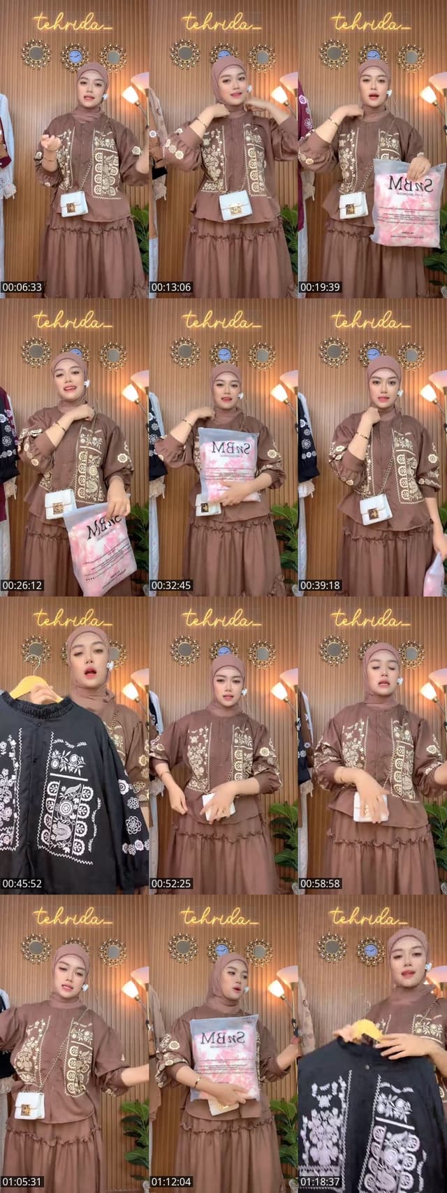 TikTok live: PROMO DISKON SETENGAH HARGA by @tehrida_