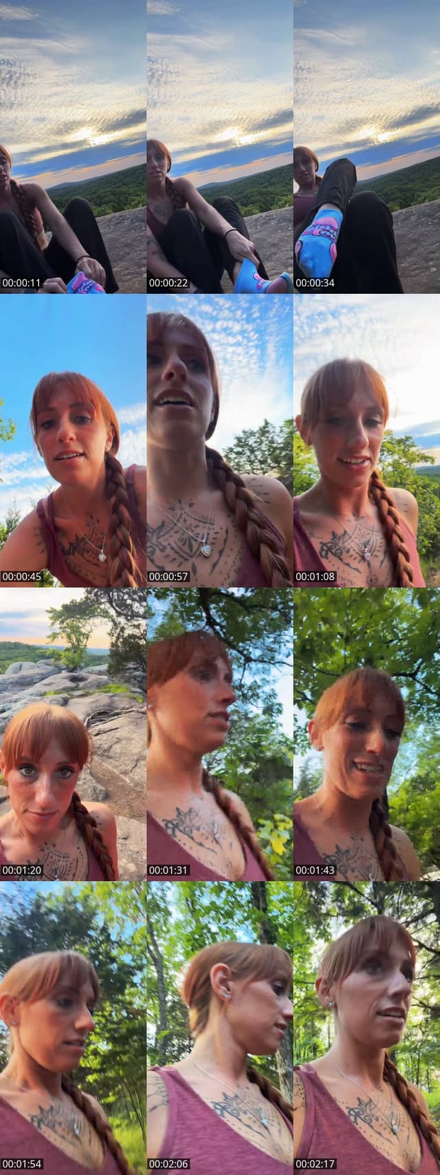 TikTok live: GLAMup 👠 💋 {hiking} by @gingerfoot34