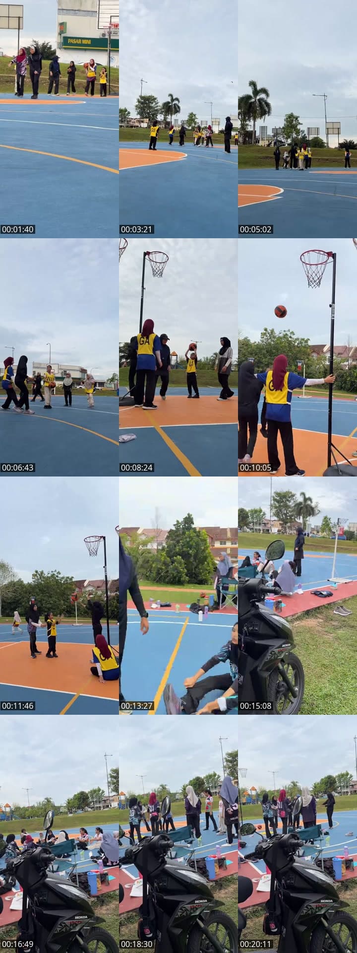 jomm training netball