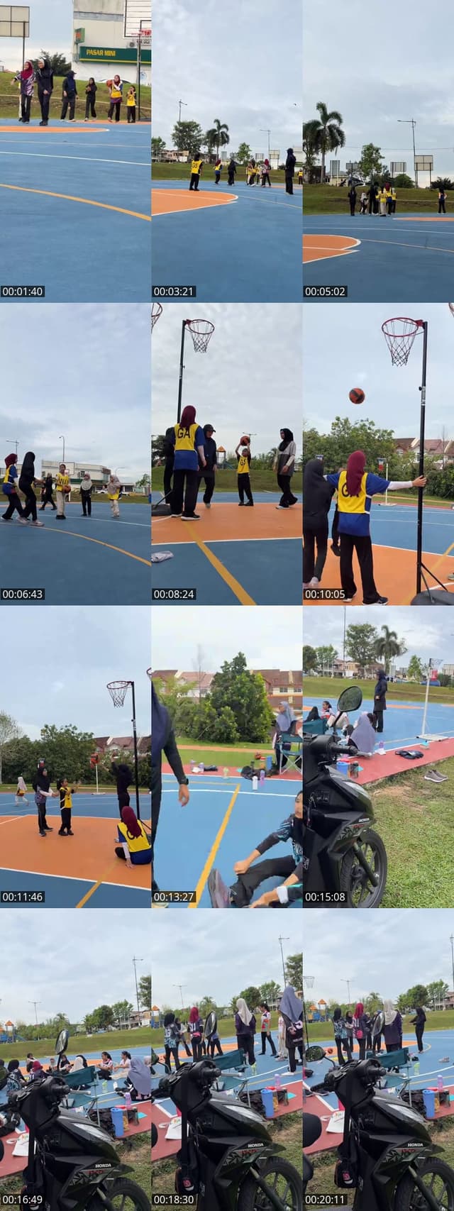 TikTok live: jomm training netball by @bunga_nc_2025