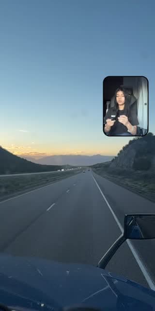 TikTok live: OTR PASSENGER POV🚛🩷 by @yin6863