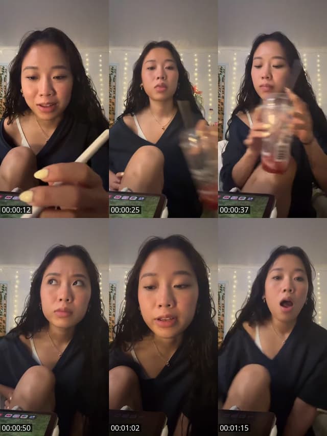 TikTok live: Eat wingstop w me by @huwjshhaih