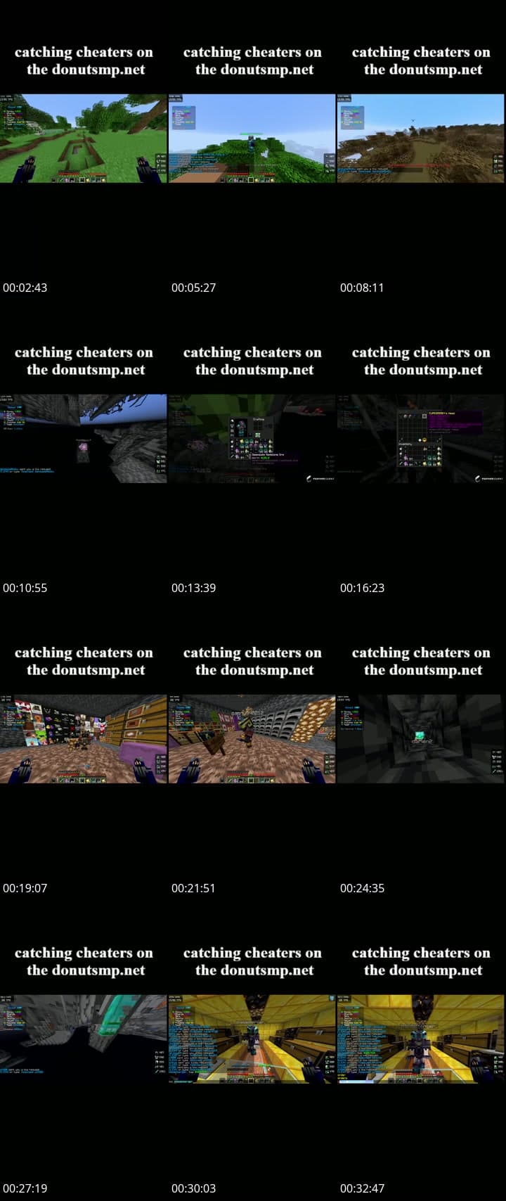 catching cheaters donutsmp