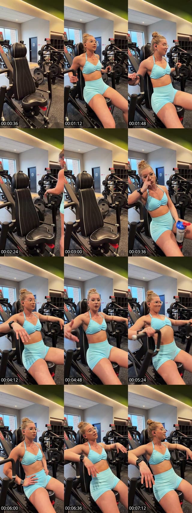 TikTok live: Chest, tris and a lil shoulders by @laur.fitness