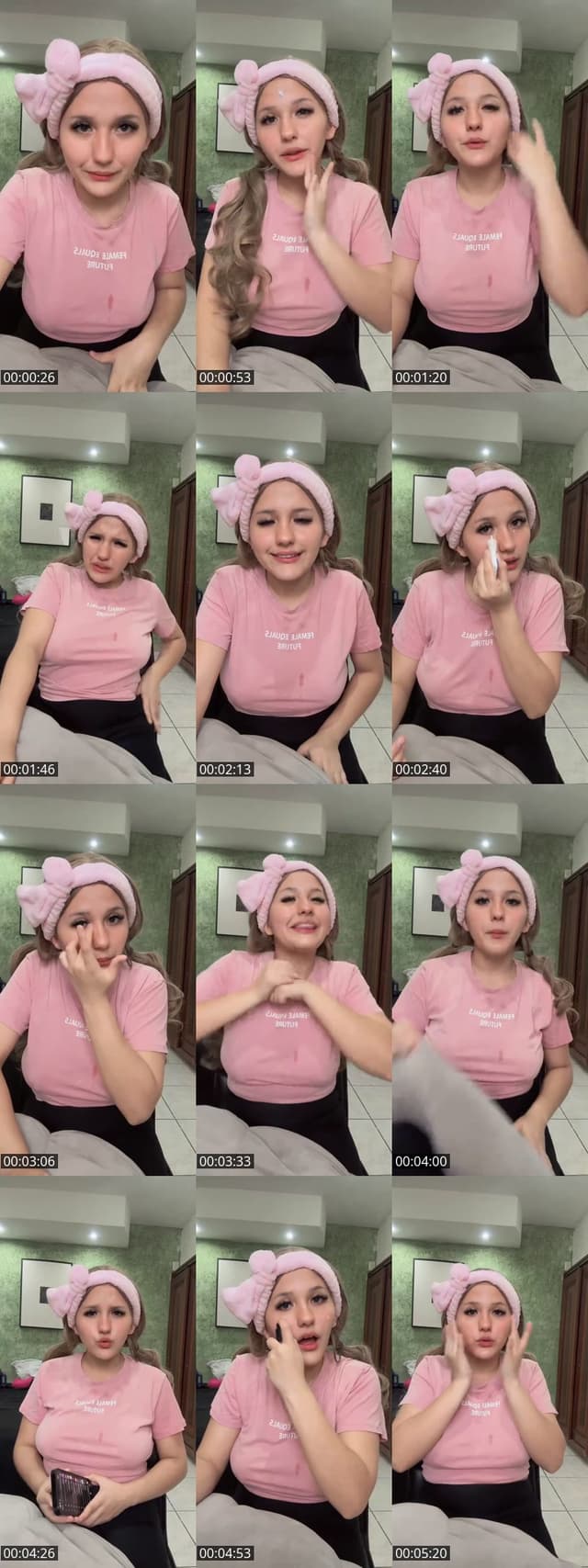 TikTok live: Arreglándome by @canelitayuy