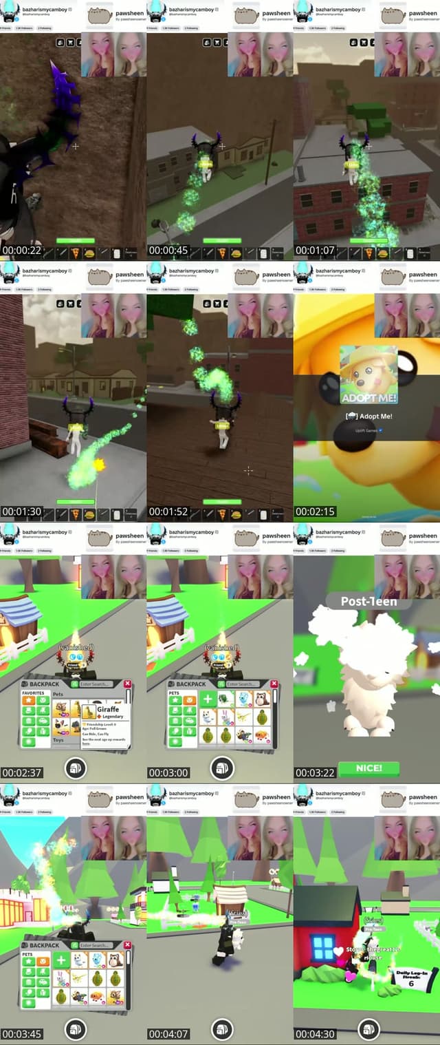 TikTok live: 18+ Roblox gaming by @au1roraii