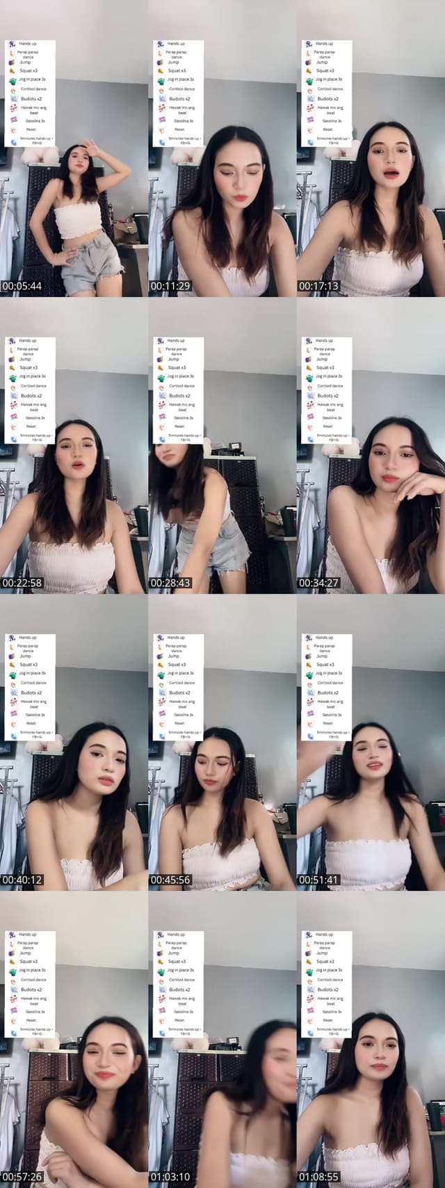 TikTok live: Challenge/Tap2x by @biniyellowgirl24